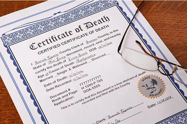 Death Certificate